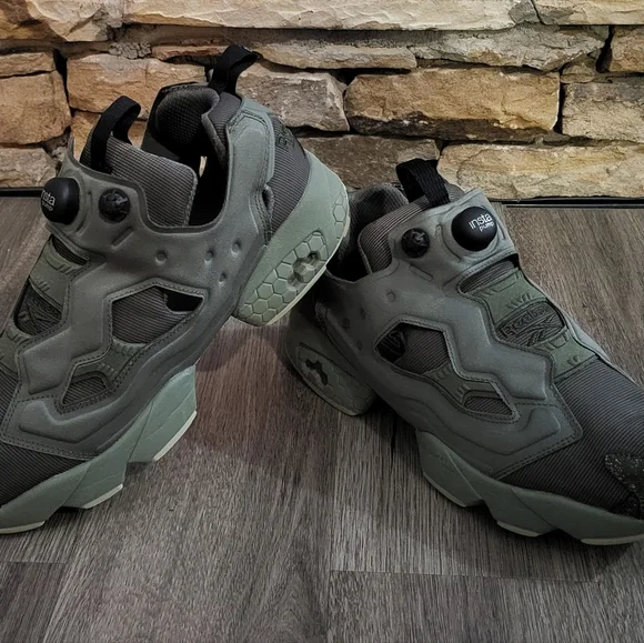 reebok military green
